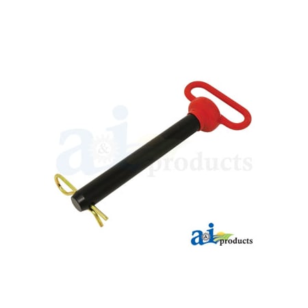 A & I Products Hitch Pin, Red Handled 1" x 7 1/2 10" x5" x2" A-HP107